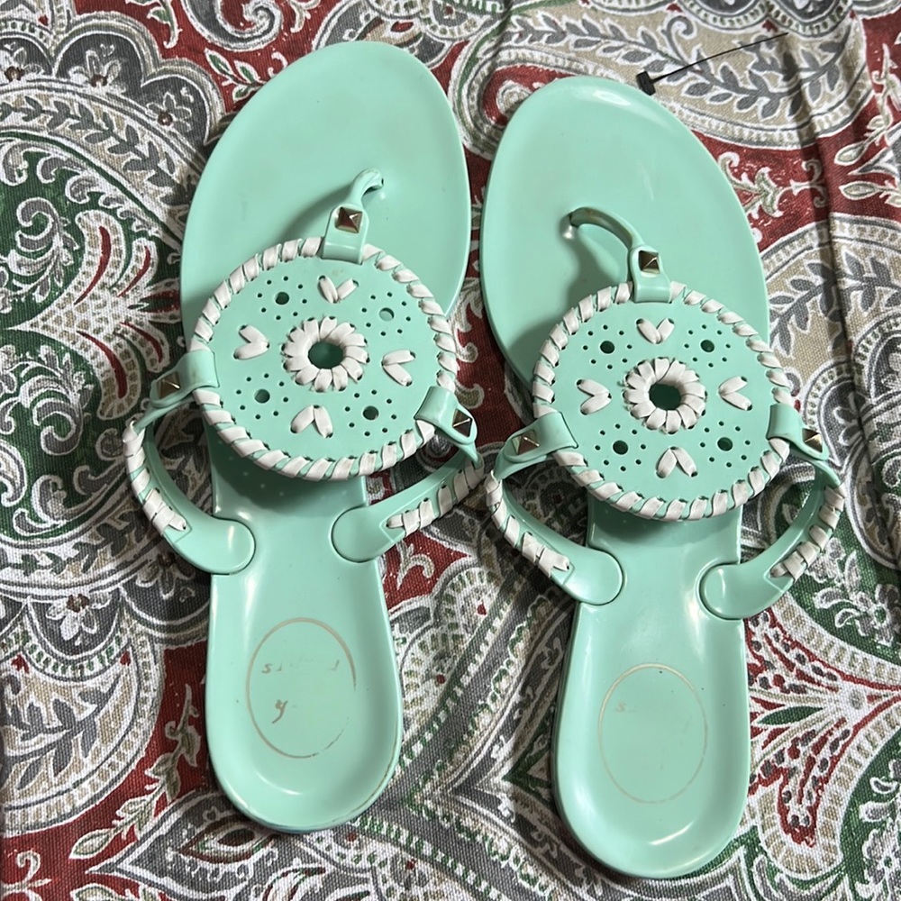 Mint Jelly sandals